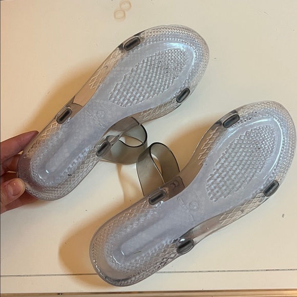 Ted Baker Snake Print Jelly Sandals - Picture 3 of 5